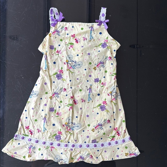 Jana Michelle Other - Boutique Spring Dress Purple Accents 
Slight staining on front not noticeable